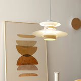 Elegant Pendant Lamp with Metal and Wood Finish