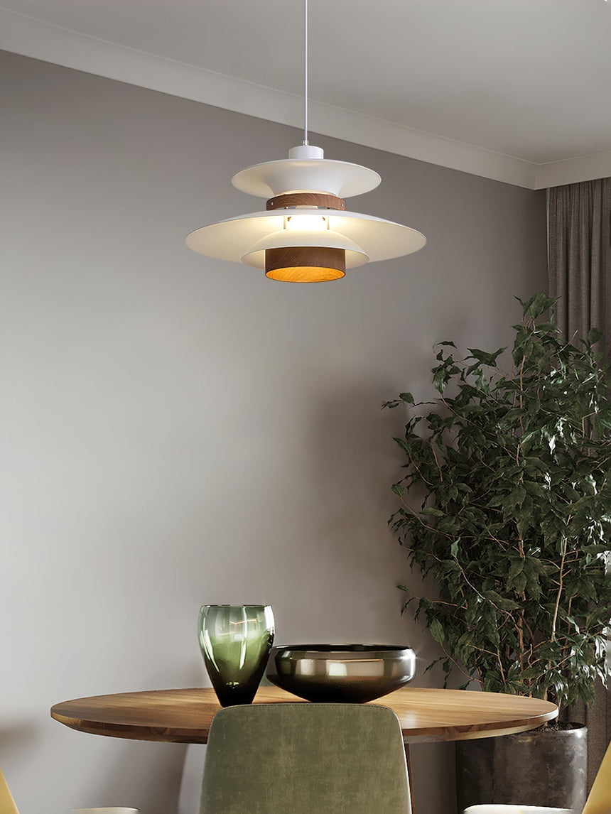 Aurellon Pendant Lamp Close-up of Silhouette Detail