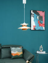Sophisticated Pendant Lamp Installed Above Dining Table