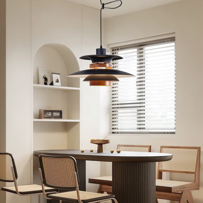 Pendant Light Installed In Bedroom Setting - OroDwell