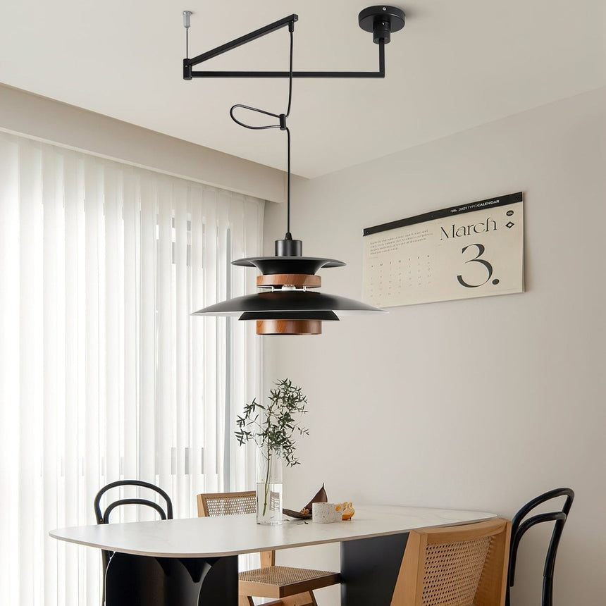 Pendant Light With Nordic Four-Shade Design - OroDwell