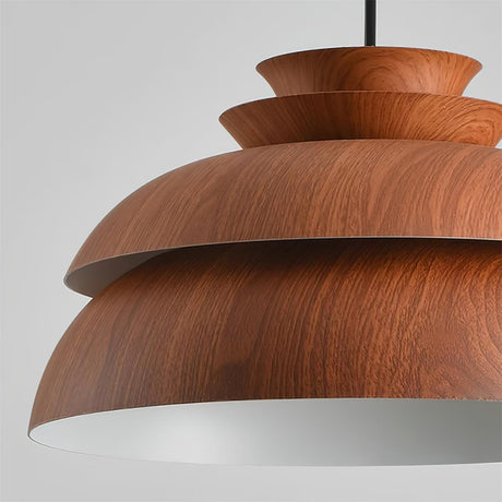 VerdantGlow Pendant Lamp Side Angle Perspective View - OpalDwell