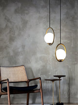 Glass Pendant Light Shade Close-Up - OroDwell