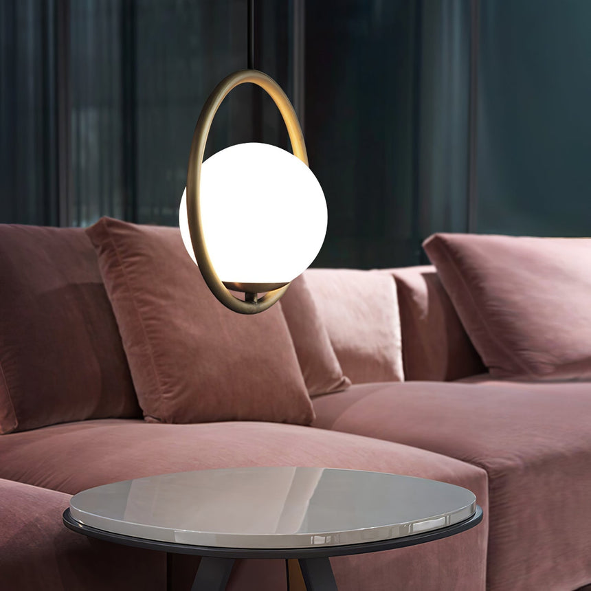 Lyra Modern Pendant Light Alternate Angle - OroDwell