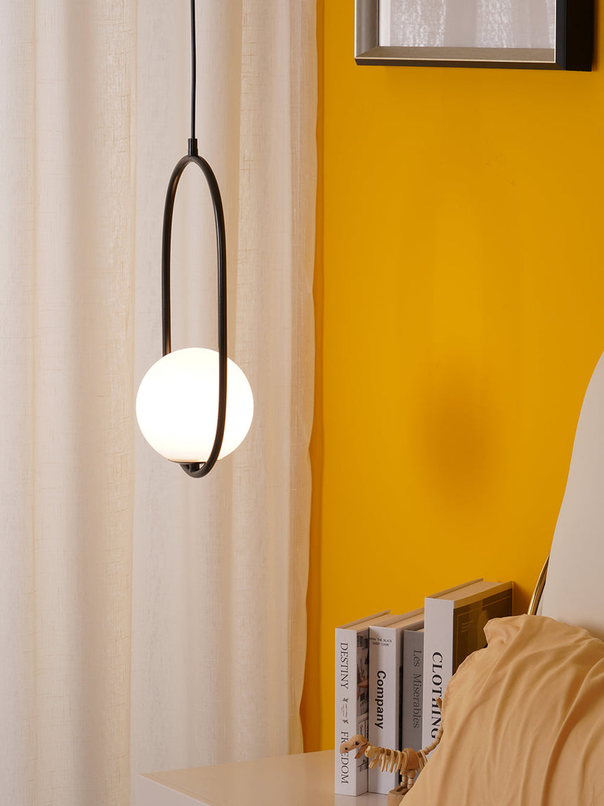 Lyra Modern Pendant Light Alternate Angle - OroDwell
