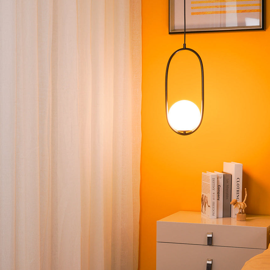 Glass Pendant Light With Modern Design - OroDwell