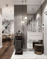 Modern Glass Pendant Light For Living Room - OroDwell