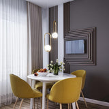 Lyra Modern Glass Pendant Light – Hero View - OroDwell