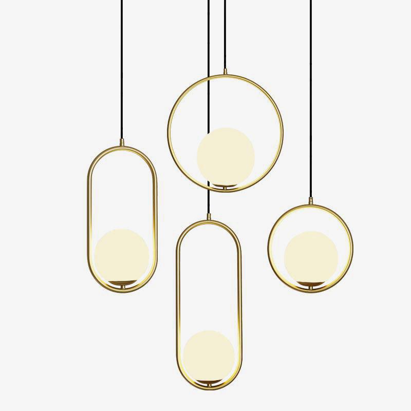 Glass Pendant Light Sophisticated Style Accent - OroDwell