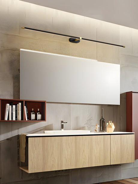 AstraLume | Minimalist Linear Rechargeable Wall Lamp - OpalDwell