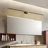 Wall lamp installed for bathroom mirror modern decor