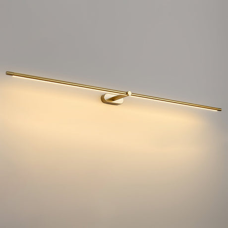 Acrylic wall lamp dimming function close-up