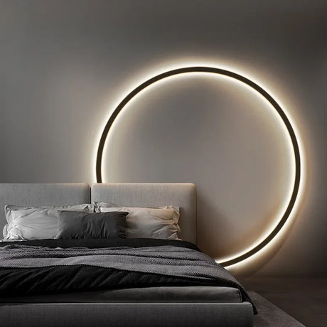 Soft even lighting wall lamp for hallway