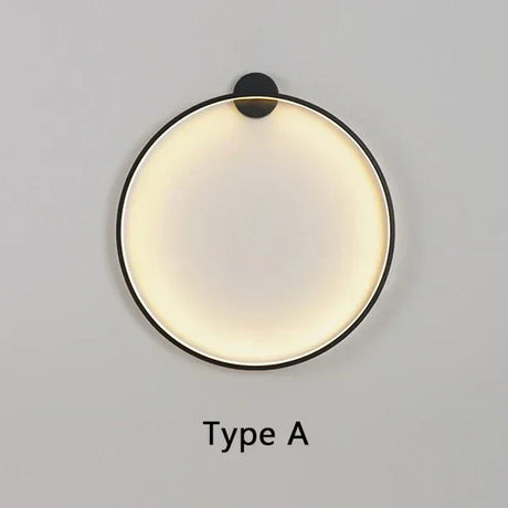 Circular wall lamp LED for modern homes decor