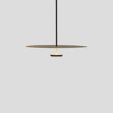 Minimalist Pendant Light Full Profile View OpalDwell