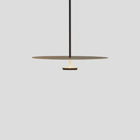 Minimalist Pendant Light Full Profile View OpalDwell