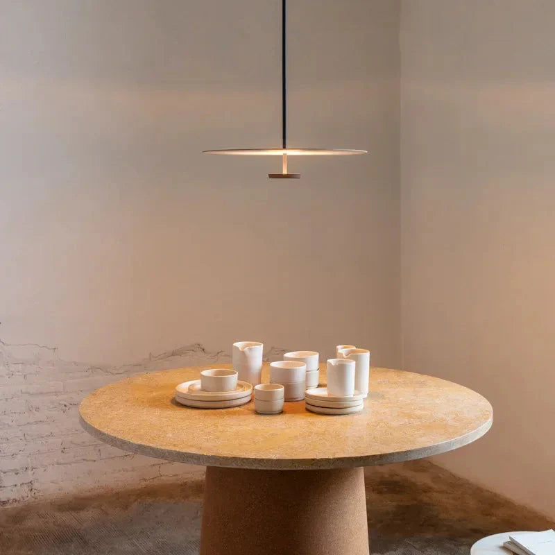 Arc Ring Pendant Light Modern Living Rooms
