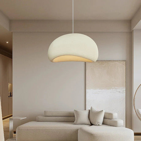 Floor lamp installed in living room modern decor