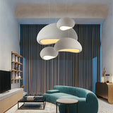 Resin floor lamp dimmable modern design for living room