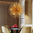 Contemporary Dandelion Style Iron Chandelier for Bedroom