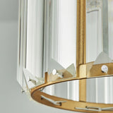 Crystal Pendant Lamp for Balcony and Entryway Lighting