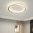 LumaAero Chandelier - Sleek Minimalist Silhouette Detail