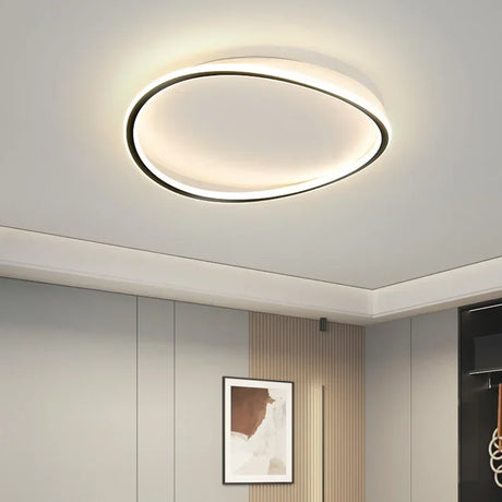 LumaAero Chandelier - Sleek Minimalist Silhouette Detail