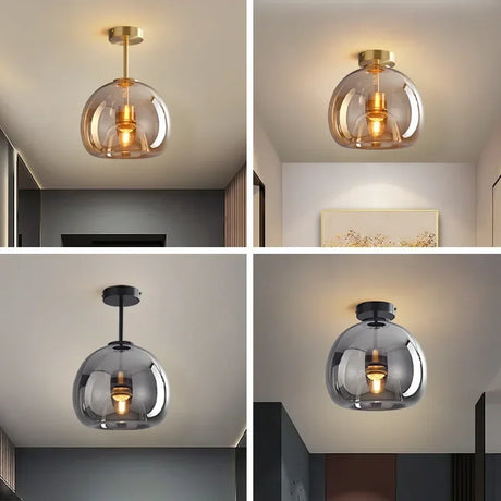 Ceiling Lamp Installed in Contemporary Interior