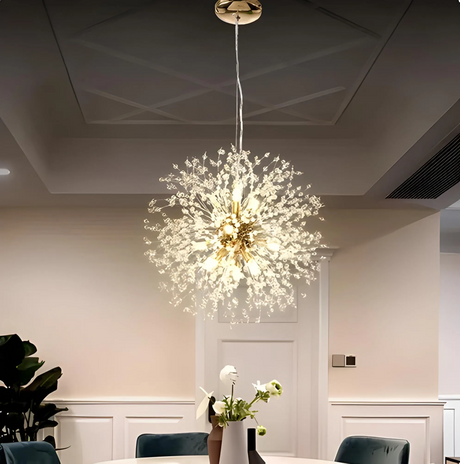 Crystal Pendant Light for Dining Room