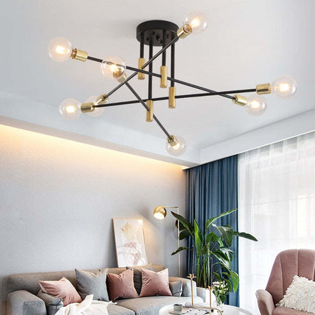 Modern flush mount ceiling light for home decor