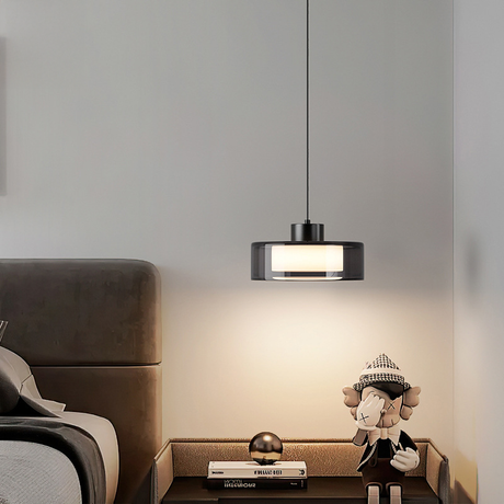 LED glass pendant light for modern spaces