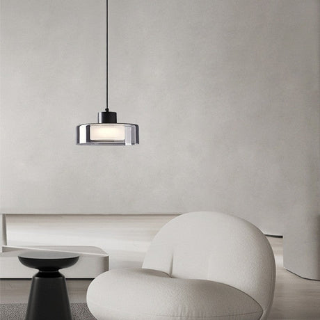 Copper finish pendant light for dining rooms
