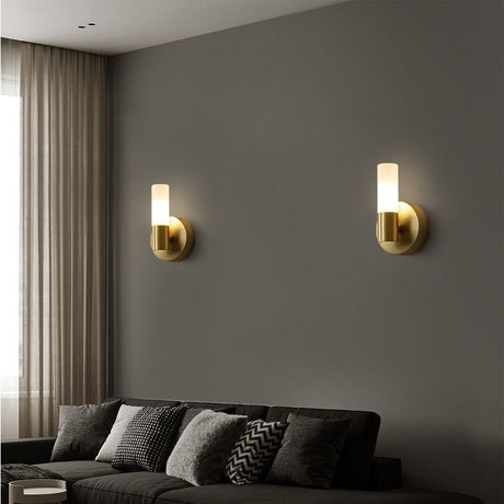 Glass Wall Sconce for bedroom