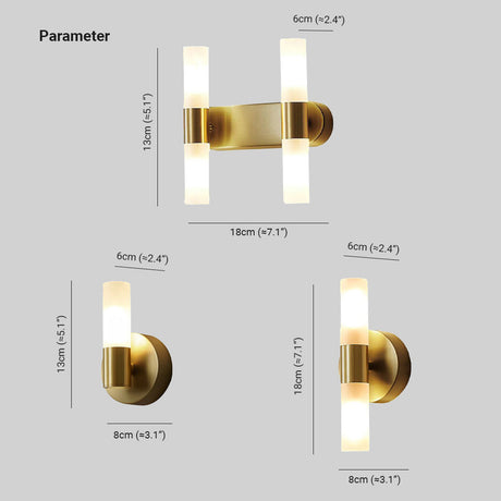 Wall Sconce ambient lighting for living room