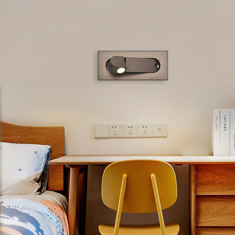 Aluminum and Metal Nightstand Lamp for Contemporary Living Spaces | OroDwell