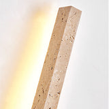 Travertine Wall Lamp for Bedroom Decor