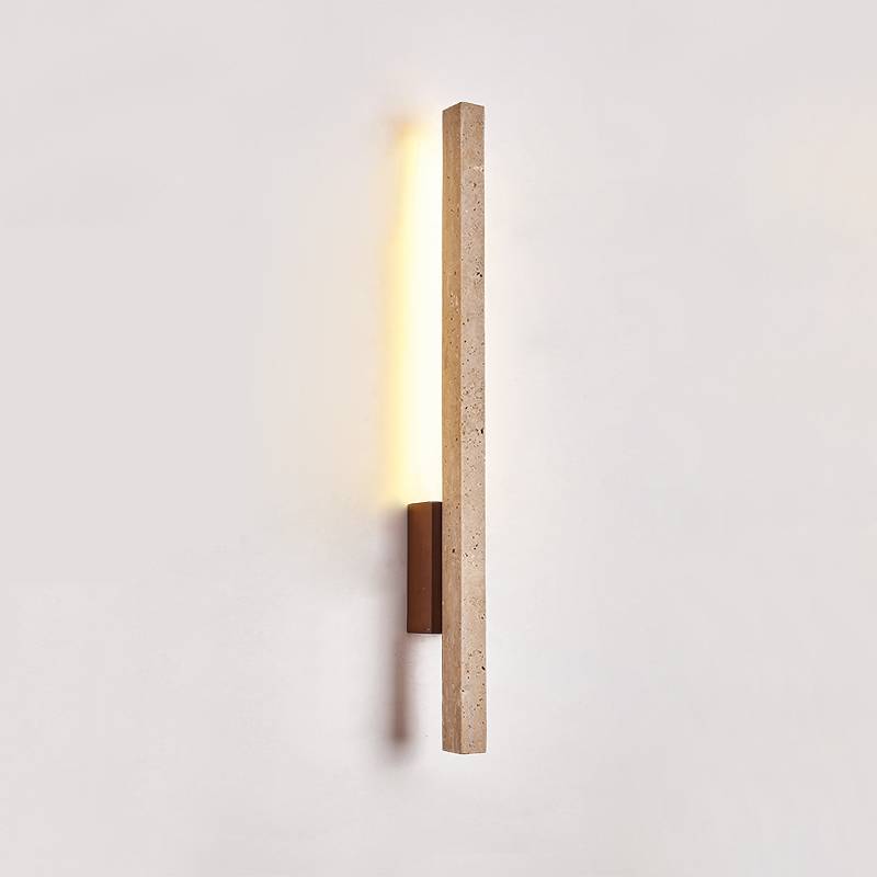 Travertine Wall Light for Home Decor Enthusiasts