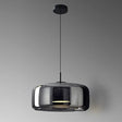 Aurelo Glass Globe Pendant Light glass globe close-up - OpalDwell