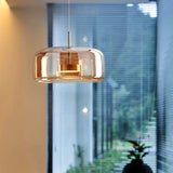 Aurelo Glass Globe Pendant Light for hallway accent - OpalDwell