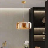 Aurelo Glass Globe Pendant Light for kitchen ceiling - OpalDwell