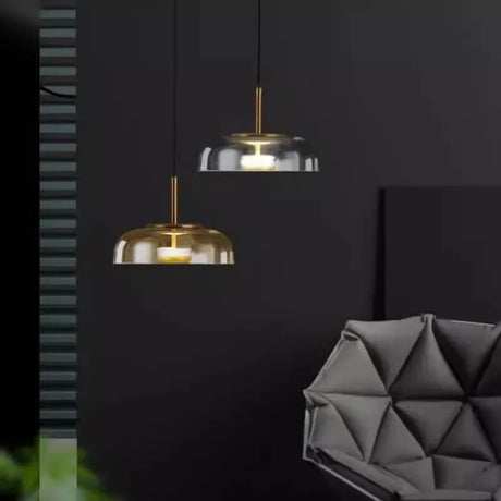 Energy-Efficient Pendant Lamp Close-Up View