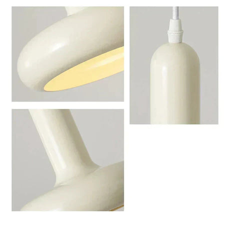 Pendant light with sleek contemporary silhouette
