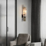Marble Wall Light Close-up of Natural Finish