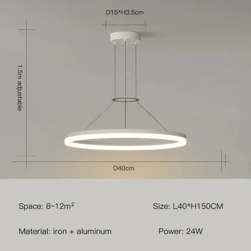 ChicRadiance Slim Glass Pendant Light Design
