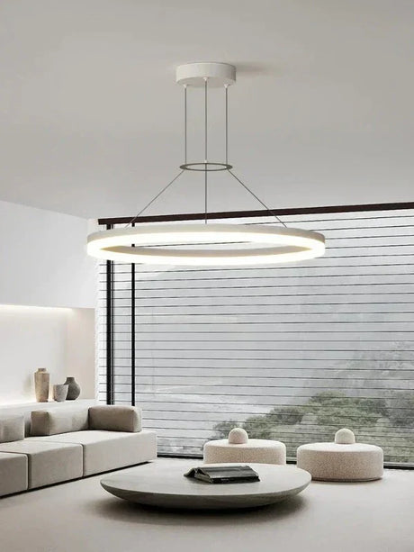 NovaLine extended suspension lamp for dining room