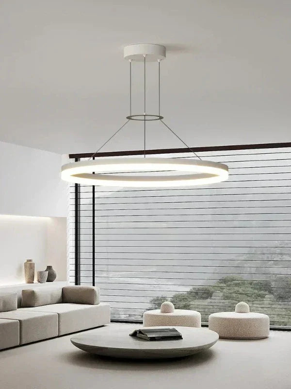 NovaLine extended suspension lamp for dining room