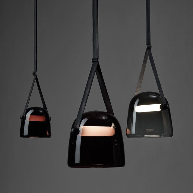 AerisLume Glass and Metal Pendant Light for Modern Homes