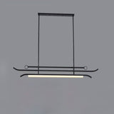 Linear Chandelier for Hotel Interiors OpalDwell