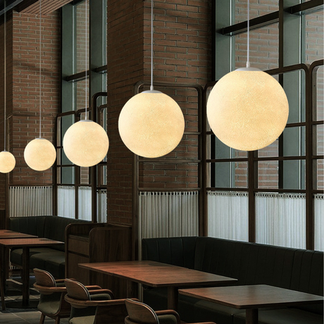 LunaWeave Pendant Light Warm Diffused Glow