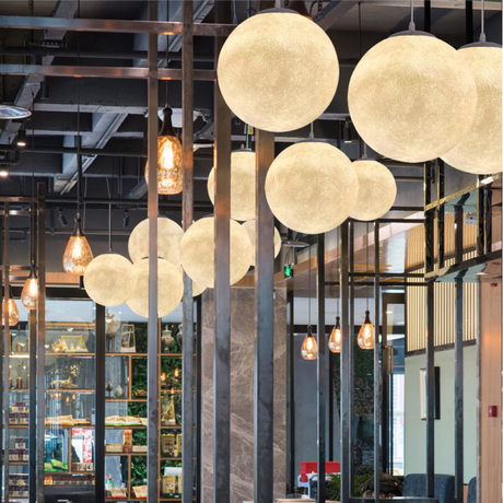 Bamboo Pendant Light for Dining Area